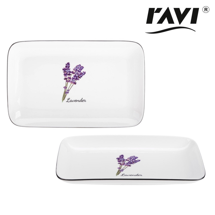 Półmisek Prowansja z porcelany 30cm LAVENDER RAVI